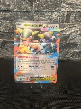 Mega Kangaskhan EX Holo Jumbo Promo Pokémon Card 3D